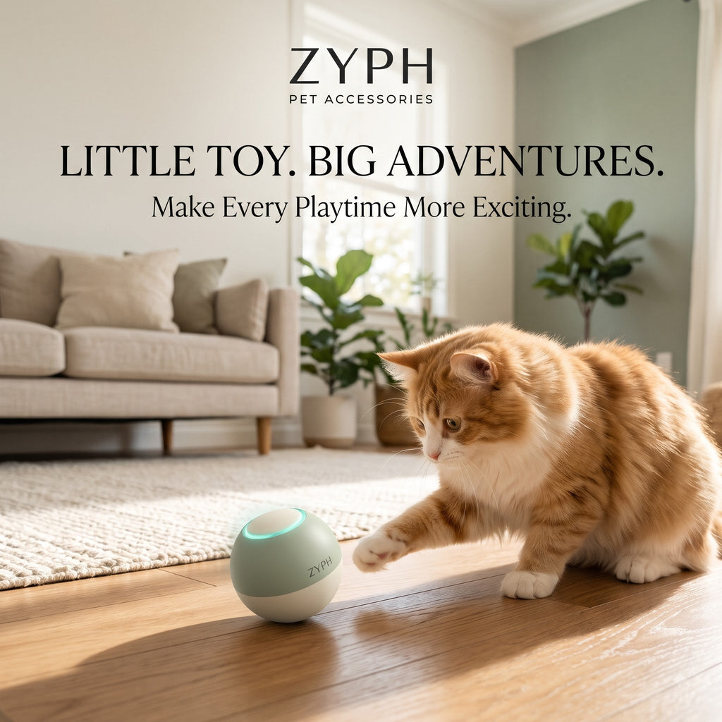 Automatic Interactive Cat Toy Ball LESOTC Pet Products
