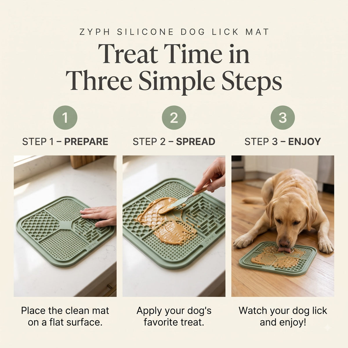 Silicone Dog Lick Mat PAWSOME PETS