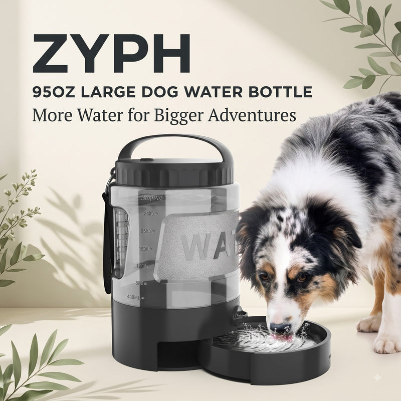 950Z Large Dog Water Bottle LESOTC Pet Products