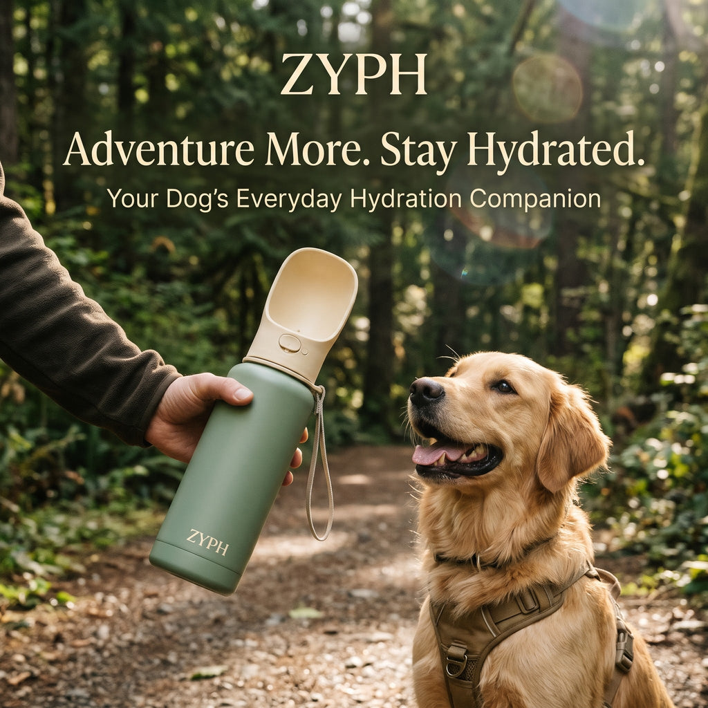 28 oz Portable Dog Water Bottle LESOTC Pet Products
