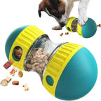 Pet Food Dispenser，Adjustable Distribution Ball，Sturdy Slow Feeding Puppy Reinforcement Training Toy，Pet Interactive Chasing Toy Selvanelle